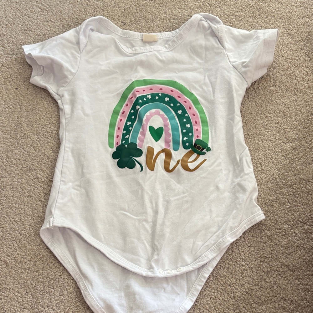 St Patrick’s one  Rainbow Kids One Piece